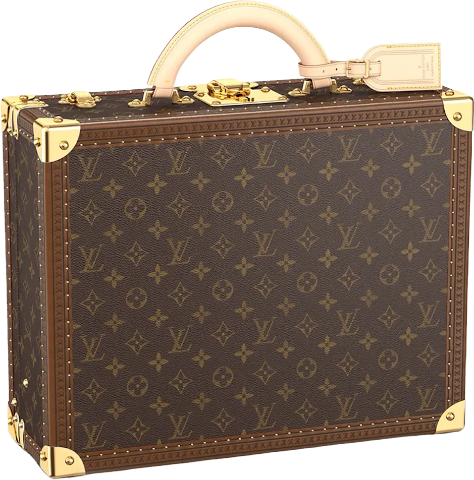 Louis Vuitton Suitcase Cotteville 40 Monogram Canvas Brown